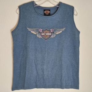 Vtg Harley Davidson Sturgis 1999 Womens Tank Top